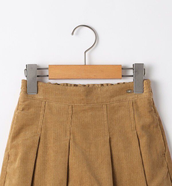SHIPS KIDS「100～130cm / プリーツ コーデュロイ キュロット」|キュロット|