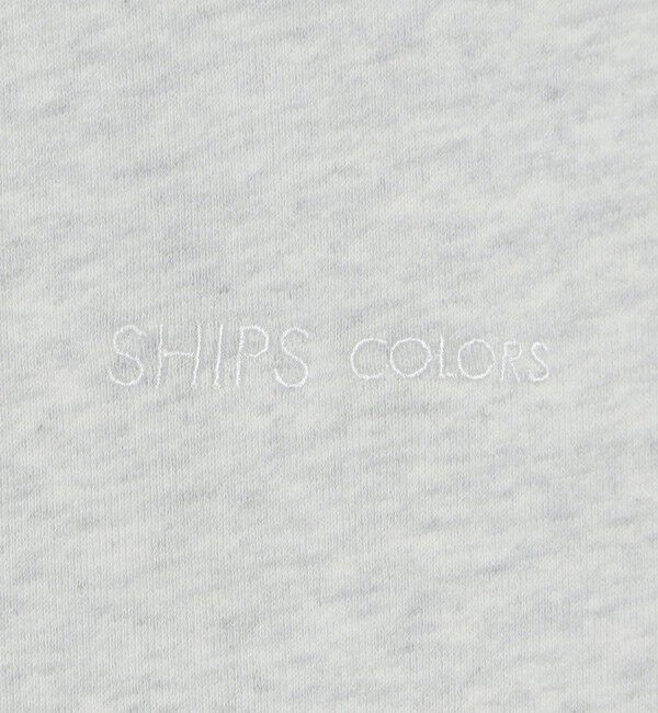 SHIPS Colors 「〈キーホルダー付属〉 SHIPS Colors ロゴ ワンポイント 刺繍 スウェット」|スウェット・ジャージ|