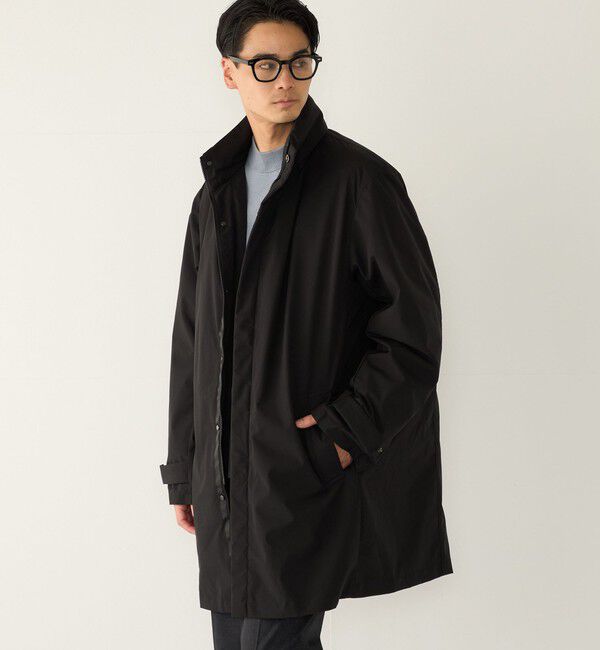 SHIPS Colors 「《予約》〈撥水・防風・防花粉〉All Weather Tex 2.5レイヤー 3WAYビジネスコート」|その他|ブラック