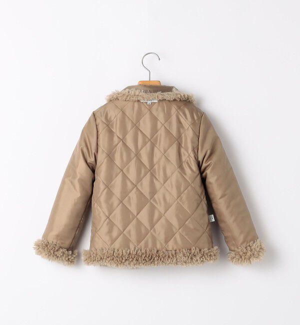 SHIPS KIDS「【一部WEB限定】140～150cm /〈手洗い可能〉 フェイクファー ブルゾン」|その他|