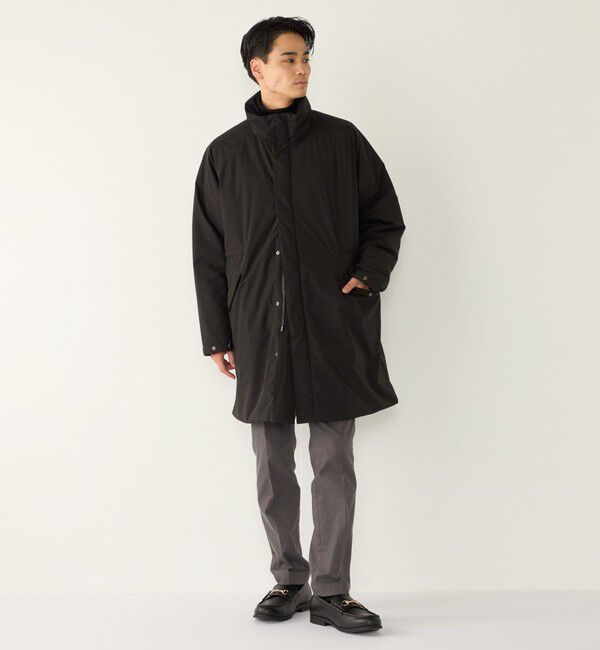 SHIPS Colors 「《予約》〈撥水・防風・防花粉〉All Weather Tex パディング モッズコート◆」|ミリタリー・モッズコート|