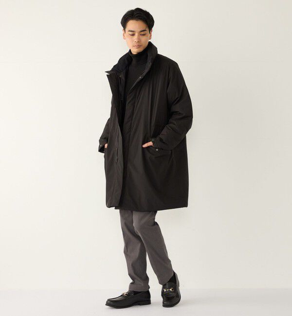 SHIPS Colors 「《予約》〈撥水・防風・防花粉〉All Weather Tex パディング モッズコート◆」|ミリタリー・モッズコート|
