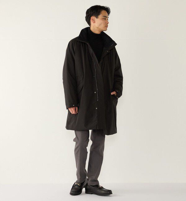 SHIPS Colors 「《予約》〈撥水・防風・防花粉〉All Weather Tex パディング モッズコート◆」|ミリタリー・モッズコート|