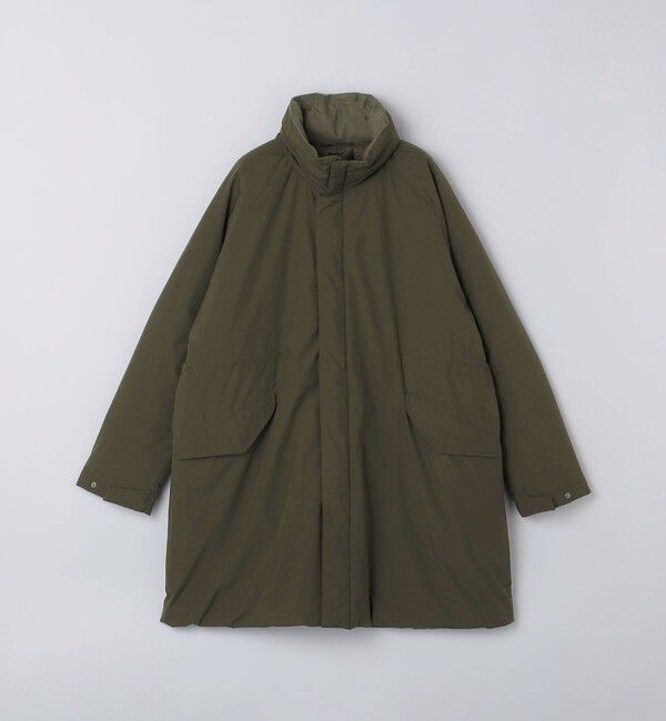 SHIPS Colors 「《予約》〈撥水・防風・防花粉〉All Weather Tex パディング モッズコート◆」|ミリタリー・モッズコート|オリーブ