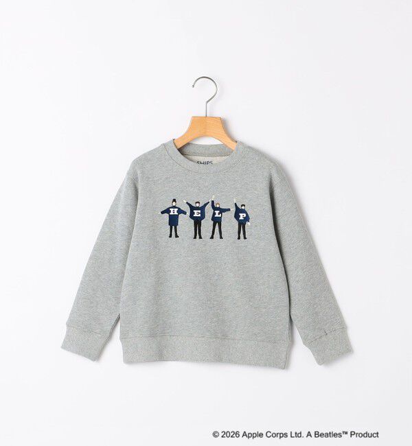 SHIPS KIDS「80～90cm /【THE BEATLES（ザ・ビートルズ）】スウェット」|スウェット・ジャージ|グレー