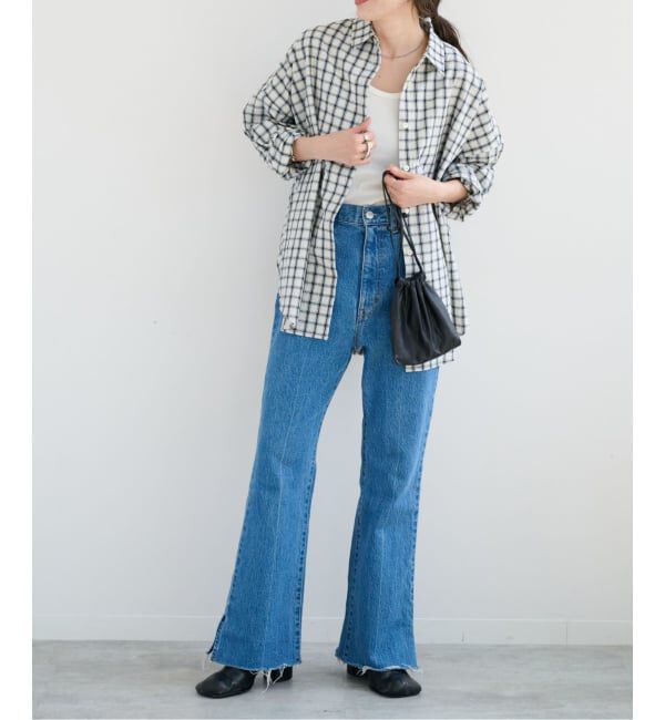 OUTDOOR PRODUCTS Usual Things「チェックシャツ セットアップ対応」|シャツ・ブラウス|
