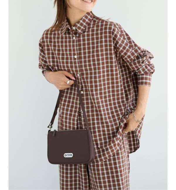 OUTDOOR PRODUCTS Usual Things「チェックシャツ セットアップ対応」|シャツ・ブラウス|