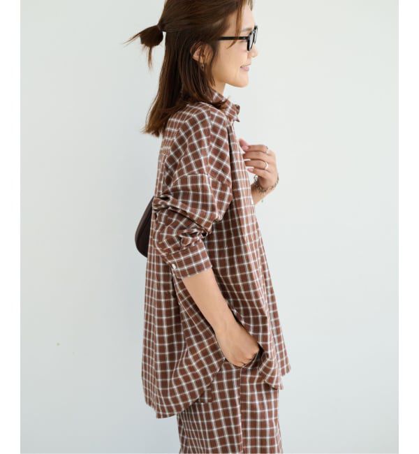 OUTDOOR PRODUCTS Usual Things「チェックシャツ セットアップ対応」|シャツ・ブラウス|