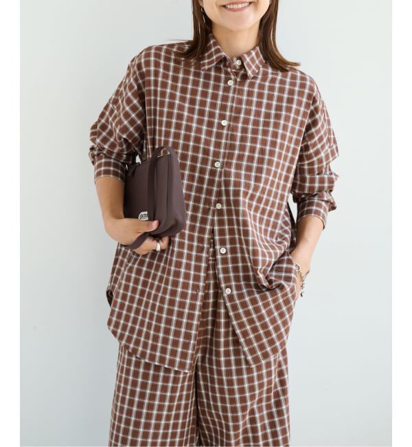 OUTDOOR PRODUCTS Usual Things「チェックシャツ セットアップ対応」|シャツ・ブラウス|