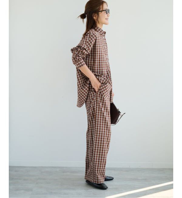 OUTDOOR PRODUCTS Usual Things「チェックシャツ セットアップ対応」|シャツ・ブラウス|