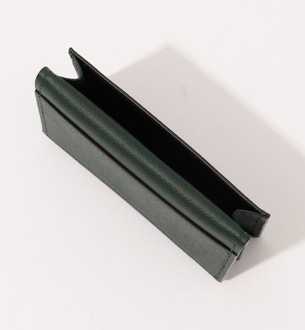 TOMORROWLAND GOODS「【別注】BROOKLYN MUSEUM シュリンクレザー マチカードケース」|名刺入れ・カードケース|