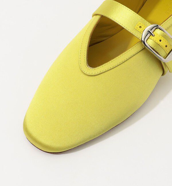 TOMORROWLAND GOODS「LE MONDE BERYL STELLA SLIPPER SATIN サテン メリージェーン」|バレエシューズ|