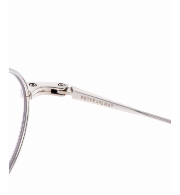 EYETHINK「PETER AND MAY MON REVE BRUSHED SILVER Optical」|メガネ|