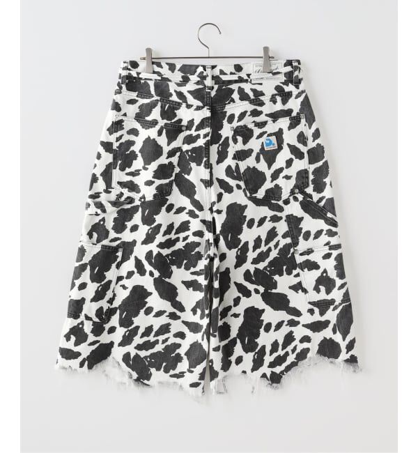 JOINT WORKS「DISCOVERED / ディスカバード COW PRINT DOUBLE KNEE SHORTS」|その他|