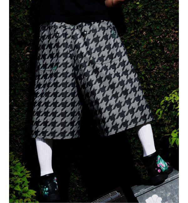 JOINT WORKS「SAGE / セイジ 5age Houndstooth Denim Shorts」|その他|