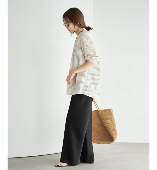 Plage「Satin Bias Relax パンツ」|その他|