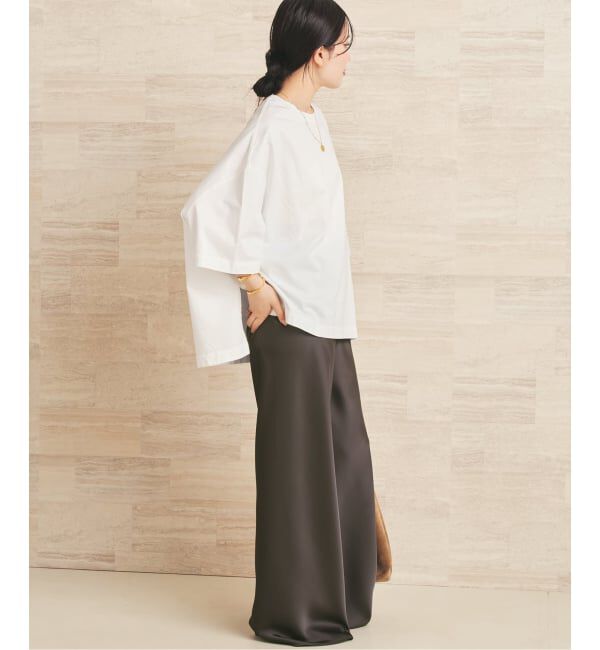 Plage「Satin Bias Relax パンツ」|その他|