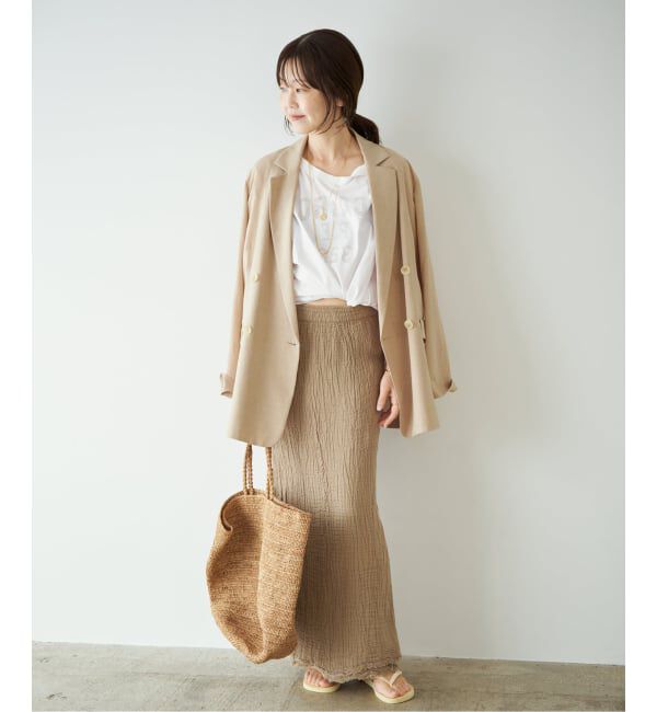 Plage「LES ATELIERS FRANCAIS DE CONFECTION 別注 I LINE スカート」|スカート|