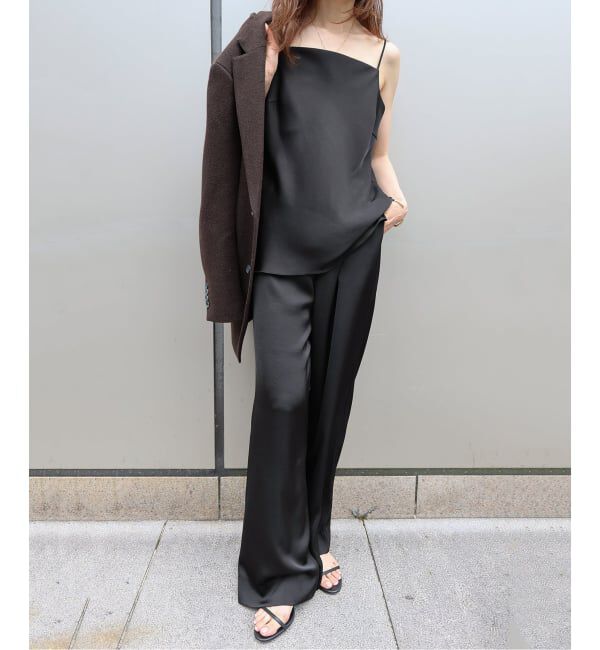 Plage「《追加予約》dull satin relax パンツ 2」|その他|