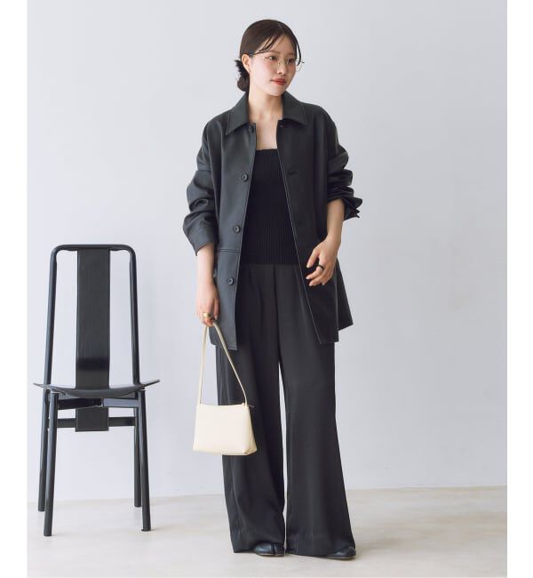 Plage「《追加予約》dull satin relax パンツ 2」|その他|
