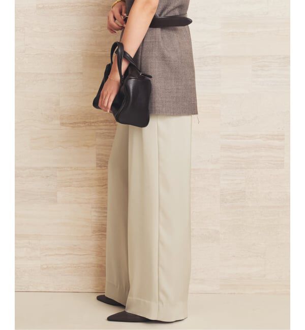 Plage「《追加予約》dull satin relax パンツ 2」|その他|