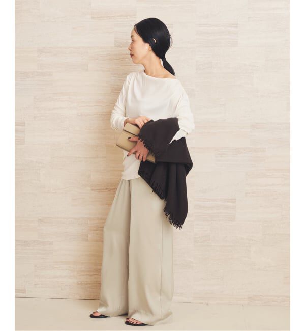 Plage「《追加予約》dull satin relax パンツ 2」|その他|