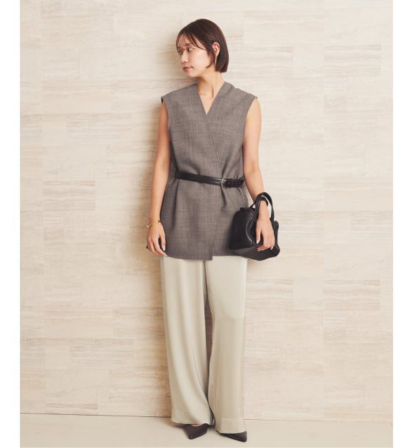 Plage「《追加予約》dull satin relax パンツ 2」|その他|