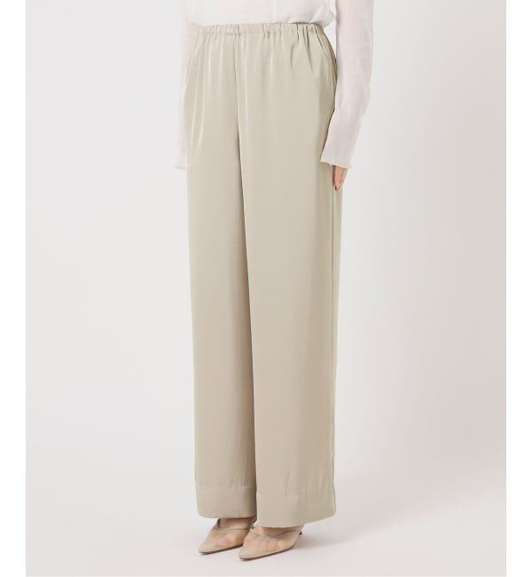 Plage「《追加予約》dull satin relax パンツ 2」|その他|