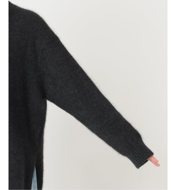 Plage「《予約》Fur Crew-Neck Slit プルオーバー」|ニット・セーター|