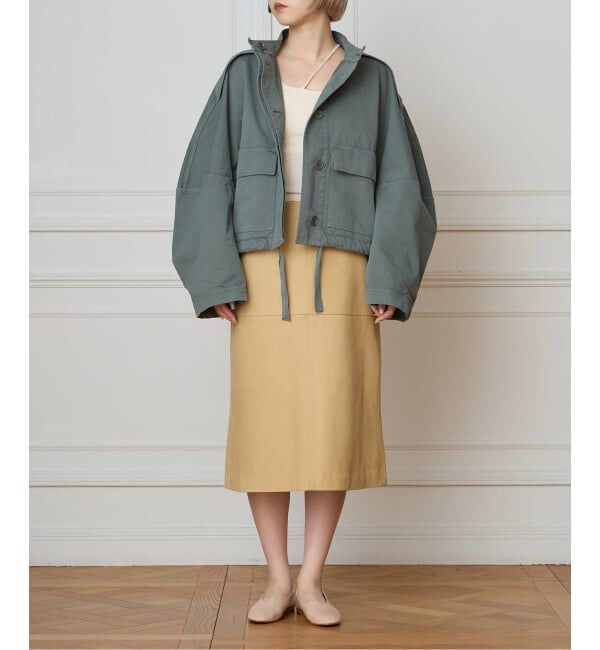 IENA LA BOUCLE「IENA LA BOUCLE GOATLEATHER スカート」|スカート|