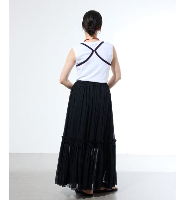 IENA「《WEB/一部店舗限定》BOUQUET de L&rsquo;UNE/リュンヌ スカート」|スカート|