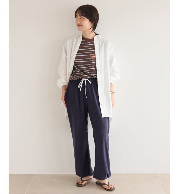 SLOBE IENA「《追加2》Plus by ONIT/オニット SLOBE別注 2way パイルパンツ」|その他|