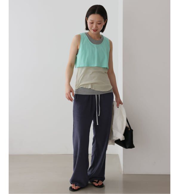 SLOBE IENA「《追加2》Plus by ONIT/オニット SLOBE別注 2way パイルパンツ」|その他|