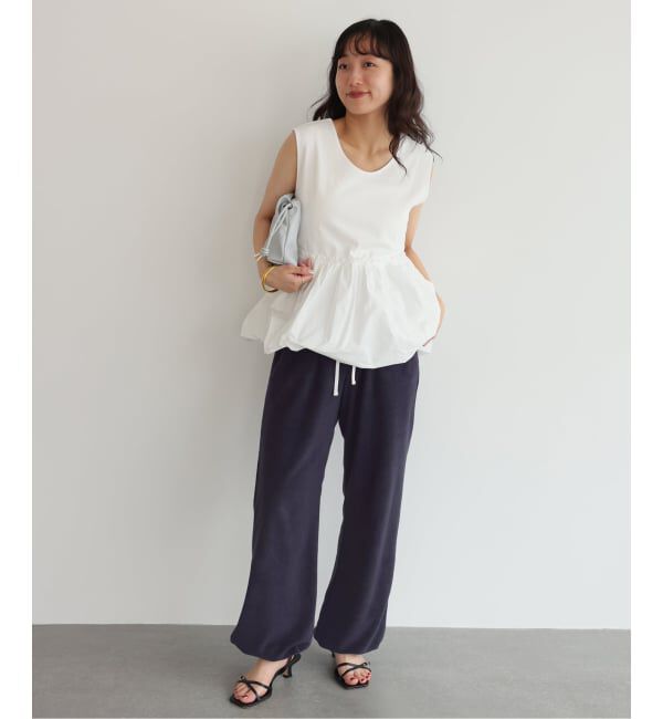 SLOBE IENA「《追加2》Plus by ONIT/オニット SLOBE別注 2way パイルパンツ」|その他|