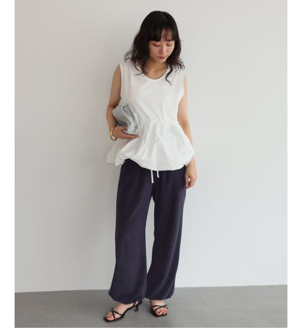 SLOBE IENA「《追加2》Plus by ONIT/オニット SLOBE別注 2way パイルパンツ」|その他|