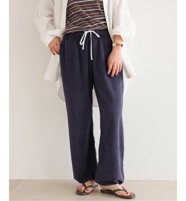 SLOBE IENA「《追加2》Plus by ONIT/オニット SLOBE別注 2way パイルパンツ」|その他|
