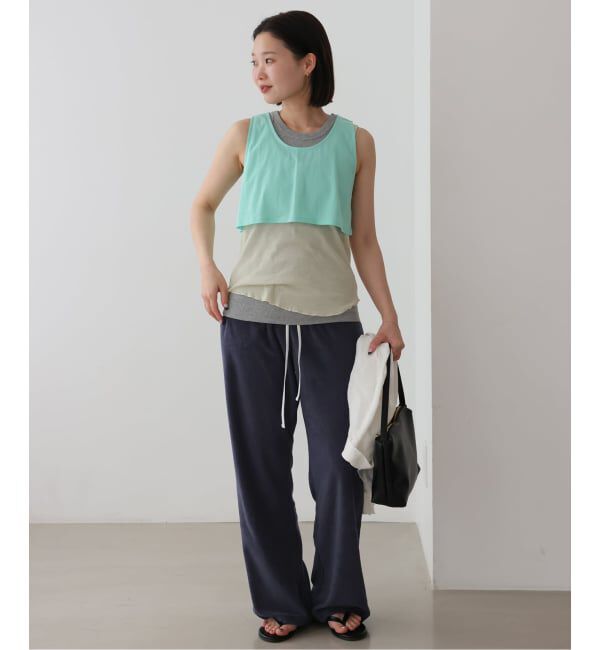 SLOBE IENA「《追加2》Plus by ONIT/オニット SLOBE別注 2way パイルパンツ」|その他|
