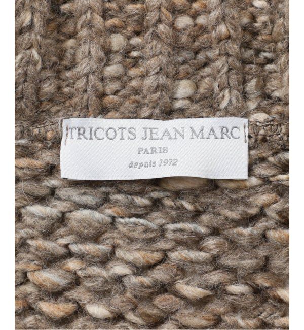 SLOBE IENA「《予約》TRICOTS JEAN MARC/トリコットジーンマルク SLOBE別注 MIXスキッパーニット」|ニット・セーター|