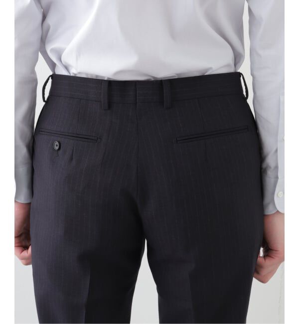 EDIFICE「OLIVER 2ボタン DORMEUIL (ストライプ)」|スーツ|