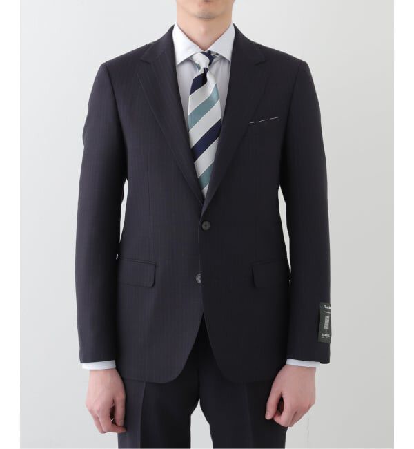 EDIFICE「OLIVER 2ボタン DORMEUIL (ストライプ)」|スーツ|