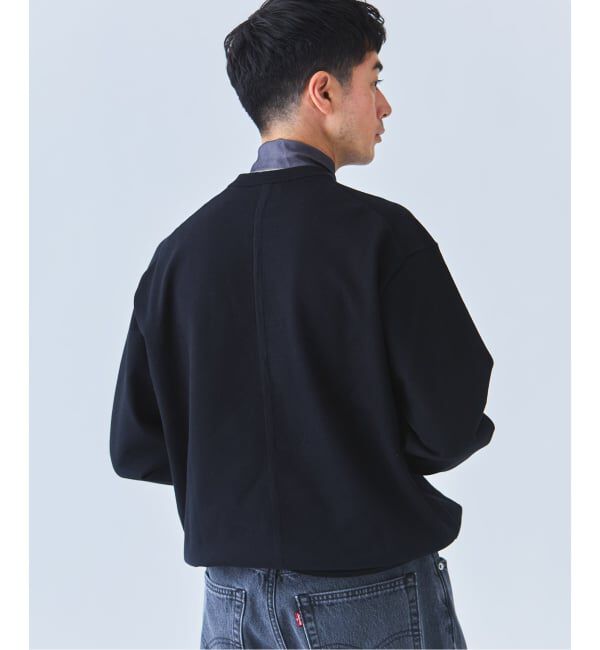 EDIFICE「《EDIFICE by PIPPIOLINO》コットン プレーディング クルーネック（WEB限定）」|スウェット・ジャージ|