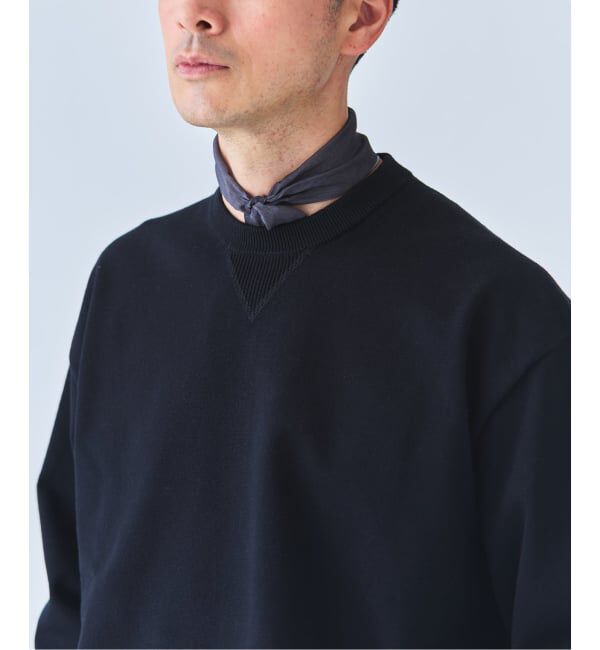 EDIFICE「《EDIFICE by PIPPIOLINO》コットン プレーディング クルーネック（WEB限定）」|スウェット・ジャージ|