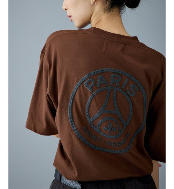 Paris Saint-Germain「【Paris Saint-Germain / パリ・サン＝ジェルマン】 JP BACK EMBLEM  TEE」|Tシャツ・カットソー|ブラウン