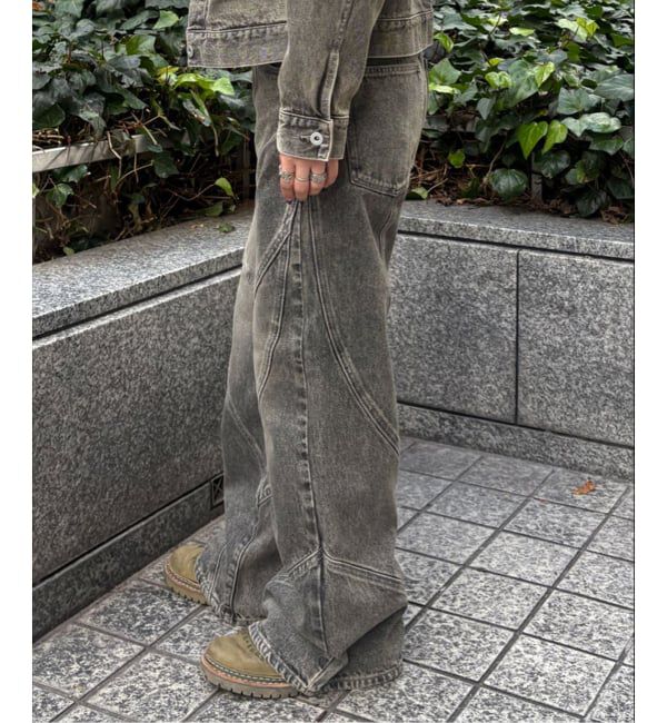 Oriens JOURNAL STANDARD「パネルドデニムパンツ」|デニム|