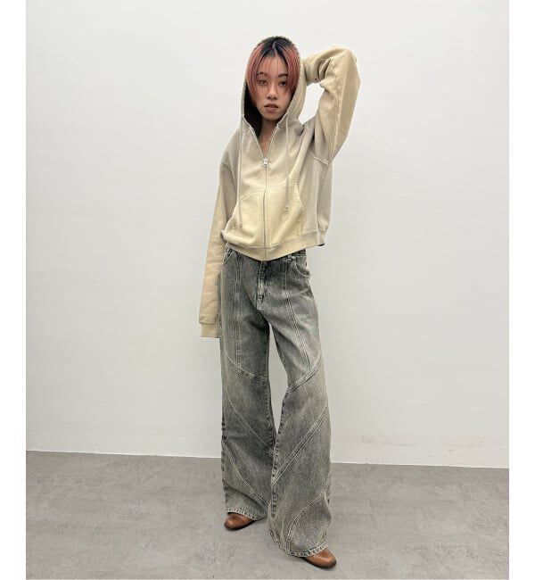 Oriens JOURNAL STANDARD「パネルドデニムパンツ」|デニム|