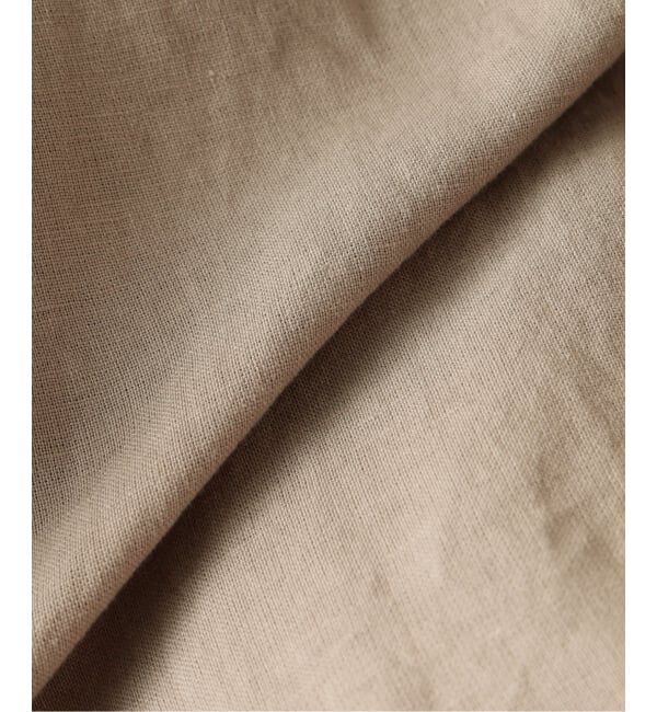 JOURNAL STANDARD relume「European Flax / ヨーロピアンフラックス 製品染め オープンカラーシャツ」|シャツ・ブラウス|