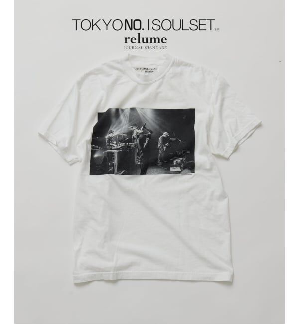 JOURNAL STANDARD relume「【TOKYO No.1 SOUL SET &times; relume】別注 ライブフォト Tシャツ」|Tシャツ・カットソー|ホワイト A