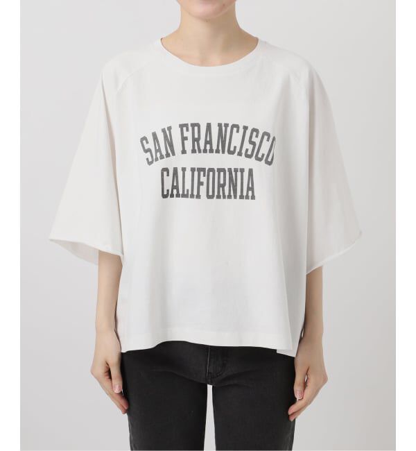 JOURNAL STANDARD relume「《追加》カットオフワイドロゴTee」|Tシャツ・カットソー|