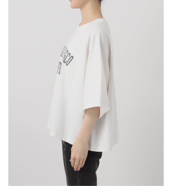JOURNAL STANDARD relume「《追加》カットオフワイドロゴTee」|Tシャツ・カットソー|