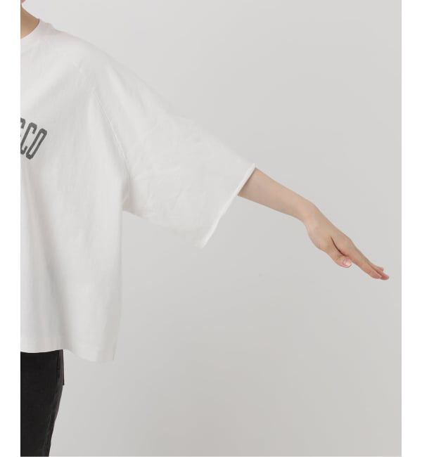 JOURNAL STANDARD relume「《追加》カットオフワイドロゴTee」|Tシャツ・カットソー|